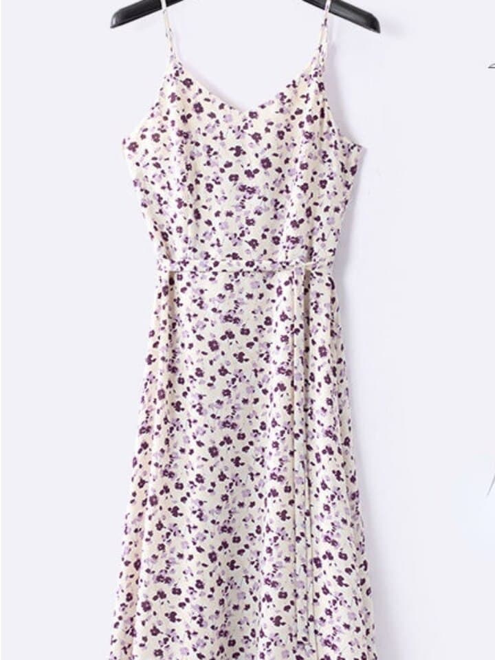 New Summer Suit Ladies Oversize Loose Suit Jacket Chiffon Floral Sling Dress Ladies Elegant 2 Piece Office Dress Women Suit