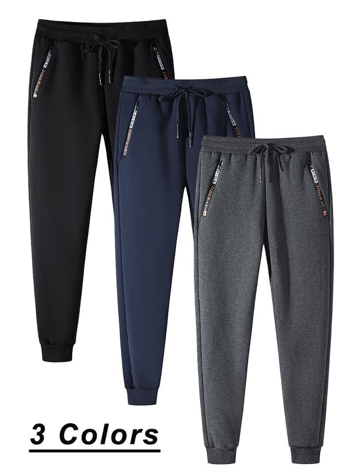 New Winter Thick Warm Fleece Sweatpants Men Joggers Sportswear Casual Track Pants Plus Size 6XL 7XL 8XL