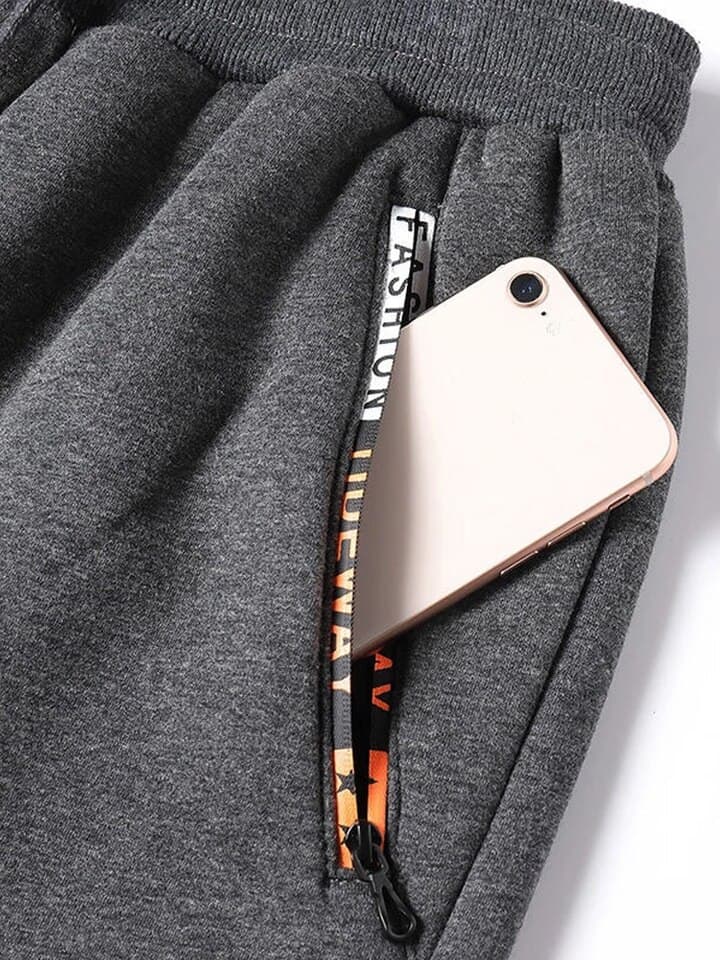 New Winter Thick Warm Fleece Sweatpants Men Joggers Sportswear Casual Track Pants Plus Size 6XL 7XL 8XL