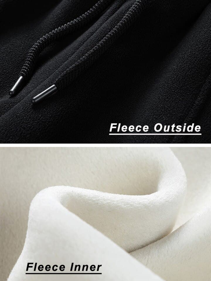 New Winter Zip Pockets Thick Warm Sweatpants Men Joggers Sportswear Casual Track Pants Male Plus Size Thermal Fleece Trousers 8XL