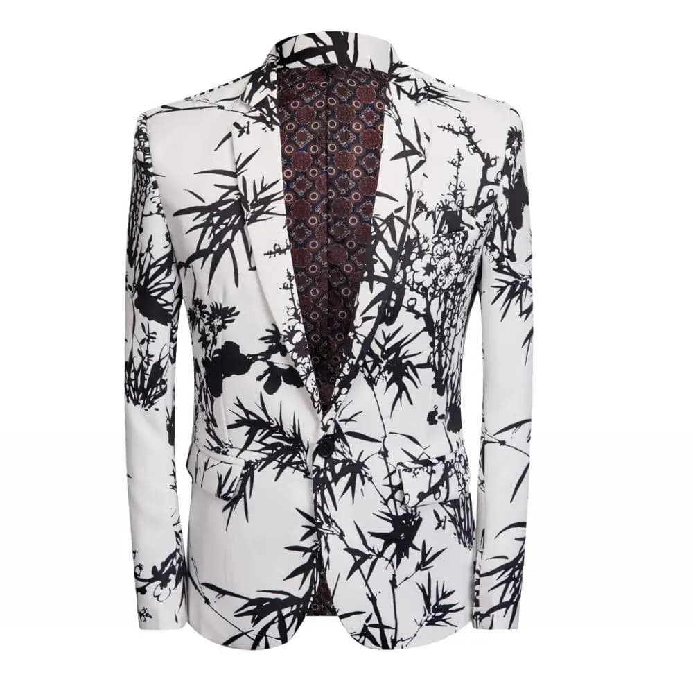 Leopard Print Suit Blazer Party – view 2